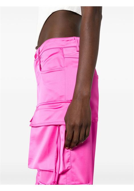 Pink cargo trousers  - women GIUSEPPE DI MORABITO | 02PSPA0920210913