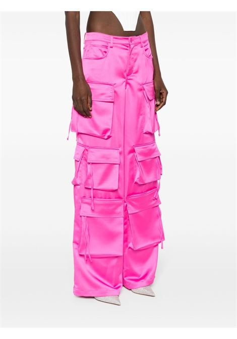 Pink cargo trousers  - women GIUSEPPE DI MORABITO | 02PSPA0920210913