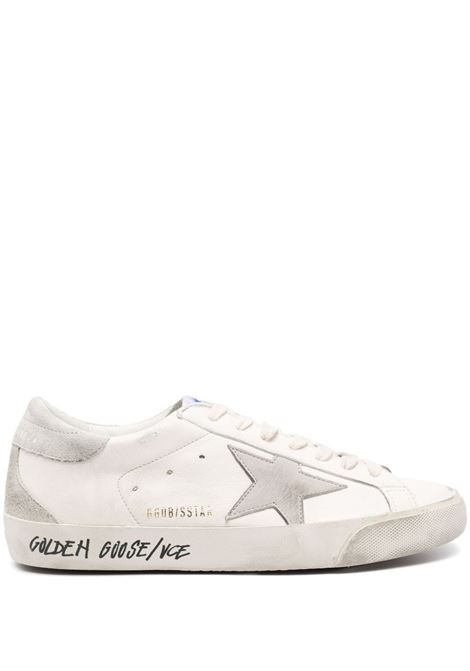 Ice grey and white superstar sneakers - men GOLDEN GOOSE | GMF00102F00535911166
