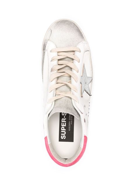White and pink super-star sneakers - women GOLDEN GOOSE | GWF00102F00535681490