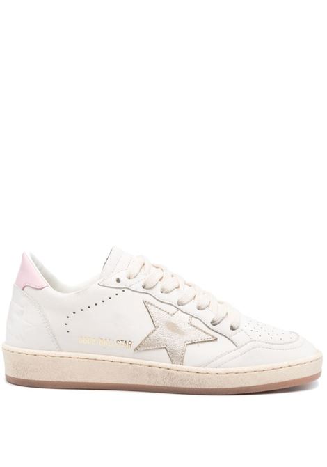 White , pink and gold ball star sneakers - women GOLDEN GOOSE | GWF00117F00540911719