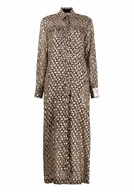 Abito con stampa leopardata multicolore - donna GOLDEN GOOSE | Abiti | GWP00714P00063281421