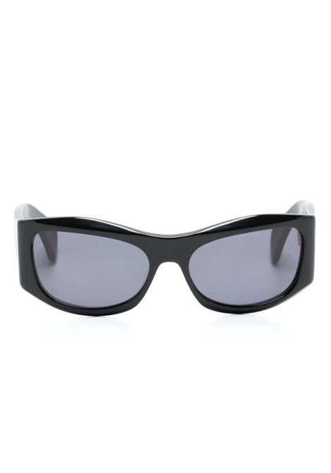 Black Aether rectangle-frame sunglasses Heliot Emil - unisex