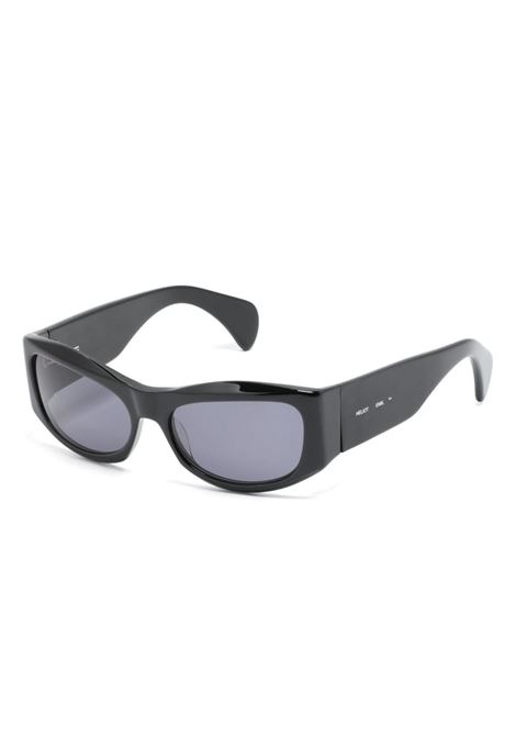 Black Aether rectangle-frame sunglasses Heliot Emil - unisex HELIOT EMIL | HE1658BLK01