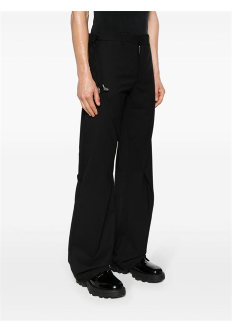 Black Luminous tailored trousers ? men  HELIOT EMIL | PRESS24M10137BLK01