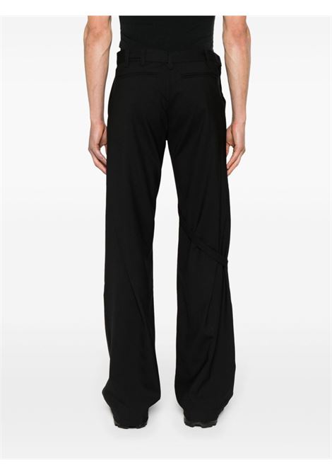 Black Luminous tailored trousers ? men  HELIOT EMIL | PRESS24M10137BLK01