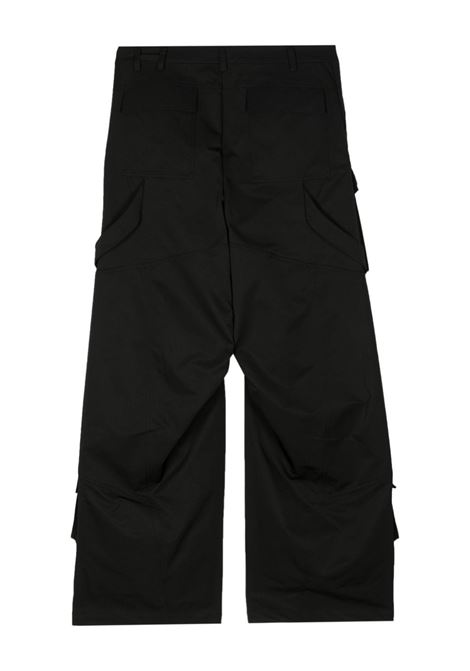 Black mid-rise cargo trousers - men HELIOT EMIL | SS24M10160BLK01