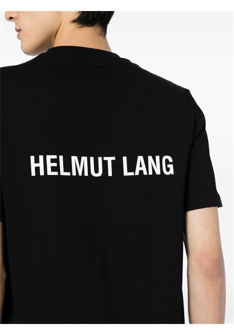 Black logo-print T-shirt Helmut Lang - unisex HELMUT LANG | O01HW503001