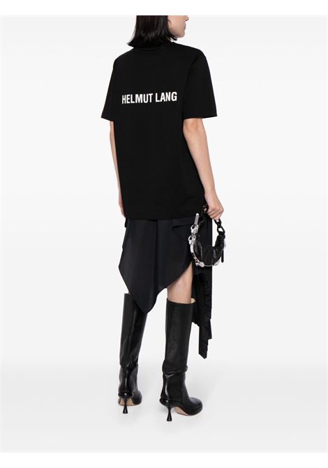 Black logo-print T-shirt Helmut Lang - unisex HELMUT LANG | O01HW503001