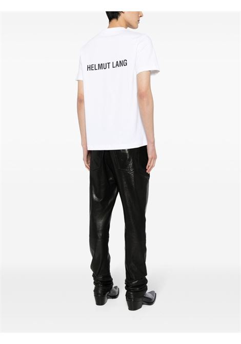 T-shirt con stampa in bianco - unisex HELMUT LANG | O01HW503100