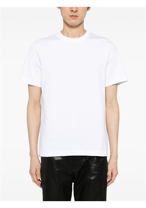 White logo-print T-shirt - unisex HELMUT LANG | O01HW503100