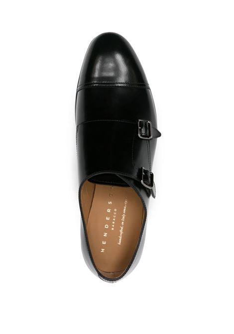 Black double-strap derby shoes - men HENDERSON BARACCO | 74202P0NR