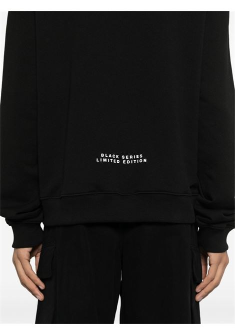 Black face-print sweatshirt - men IH NOM UH NIT | NUS24297009