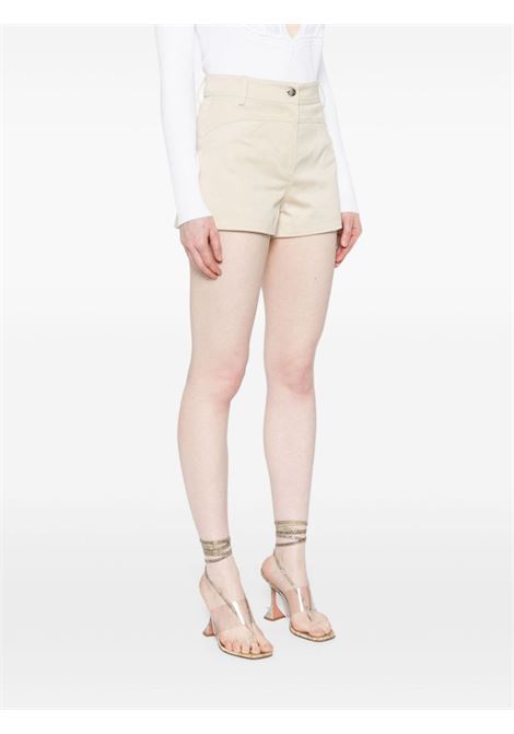 Beige shaima high-waisted shorts - women IRO | 24SWP30SHAIMABEI0124S