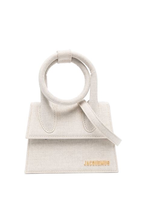 Borsa tote le chiquito noeud in grigio - donna JACQUEMUS | 213BA0053071140