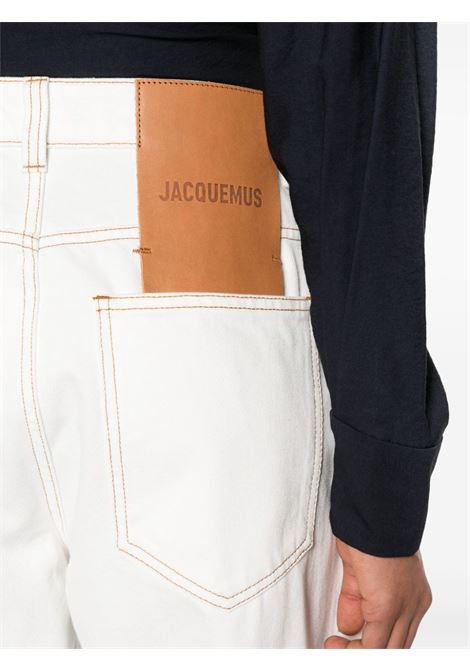 Jeans le de nimes large in bianco - donna JACQUEMUS | 241DE038151411C