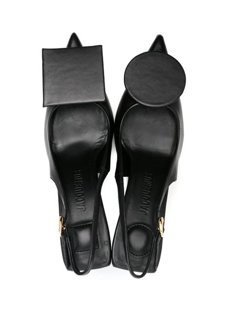 Decollete les slingbacks duelo haut in nero - donna JACQUEMUS | 241FO0753073990