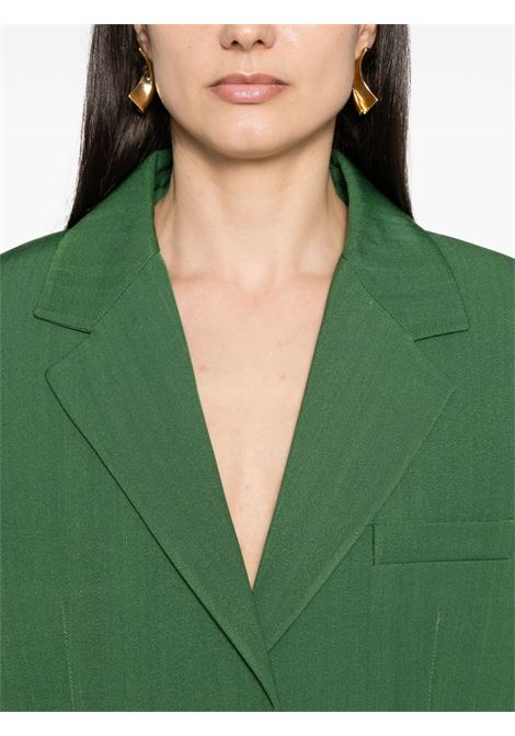 Giacca la veste titolo in verde - donna JACQUEMUS | 241JA0541547590