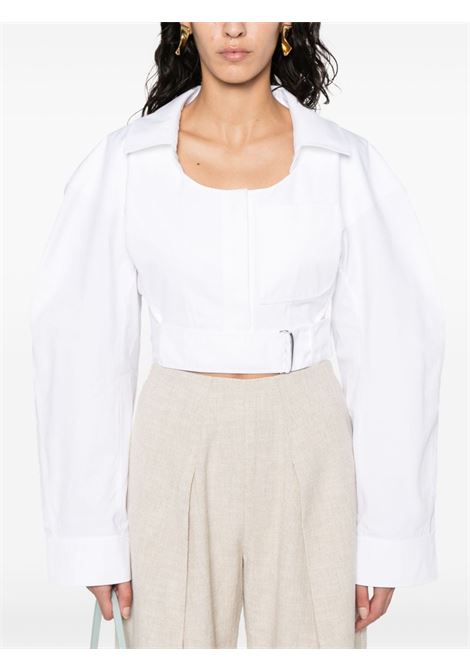 Camicia la chemise obra in bianco - donna JACQUEMUS | 241SH0601520100