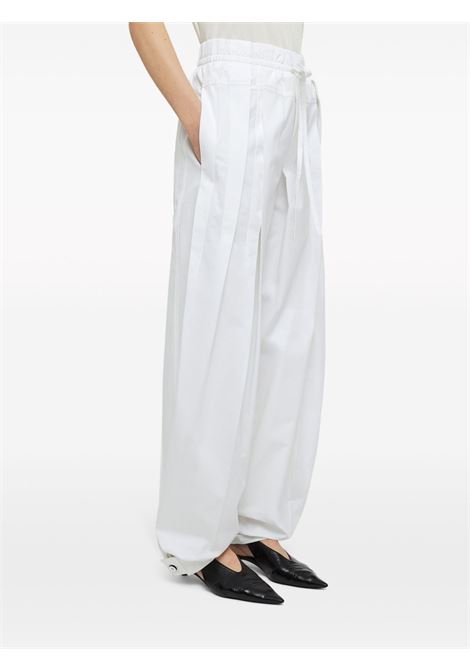 White wide-leg trousers - unisex JIL SANDER | J02KA0221J45202100