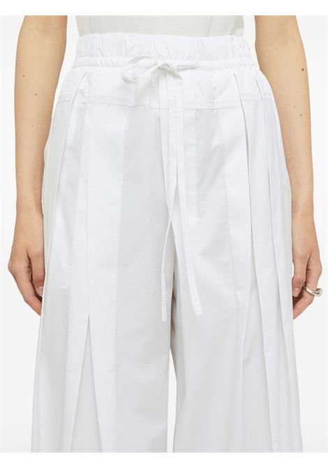 White wide-leg trousers - unisex JIL SANDER | J02KA0221J45202100