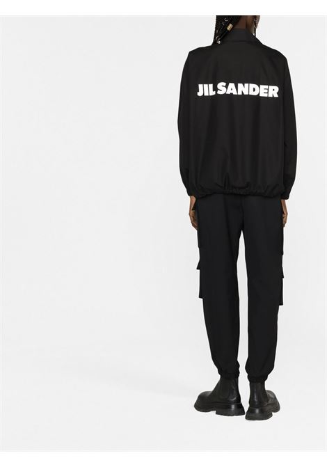 Black logo-detail jacket - women JIL SANDER | J04AM0001J45063001