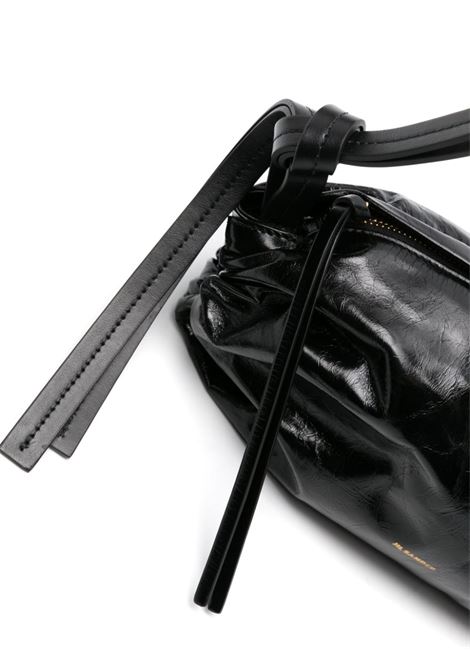 Black cushion shoulder bag - women JIL SANDER | J07WG0065P6405001
