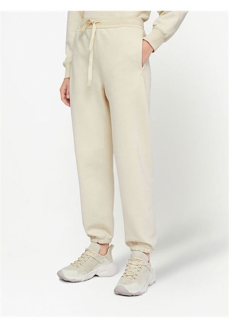 White jersey drawstring-waist sweatpants - women JIL SANDER | J40KA0130J20010279