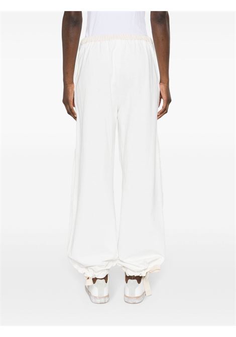 Pantaloni con cintura in bianco - donna JIL SANDER | J40KA0185J20148100