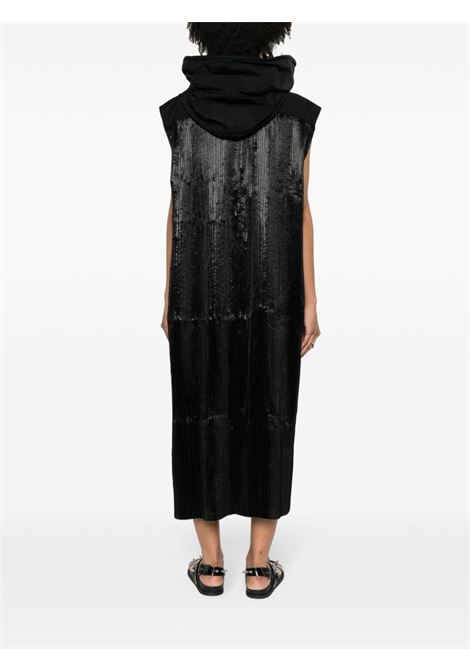 Black hooded sleeveless dress - women JUNYA WATANABE | JMO0131