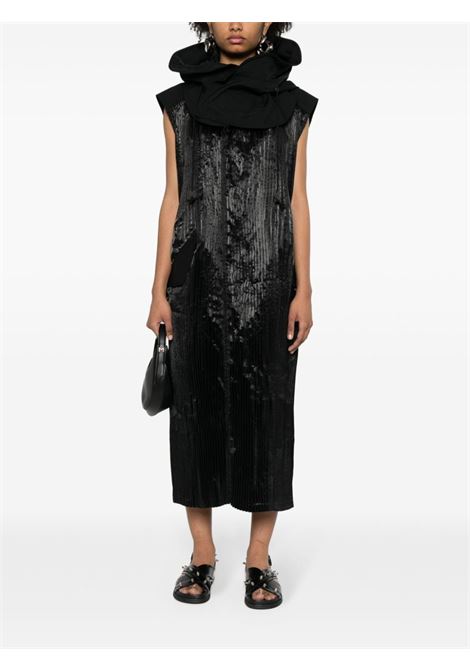 Black hooded sleeveless dress - women JUNYA WATANABE | JMO0131