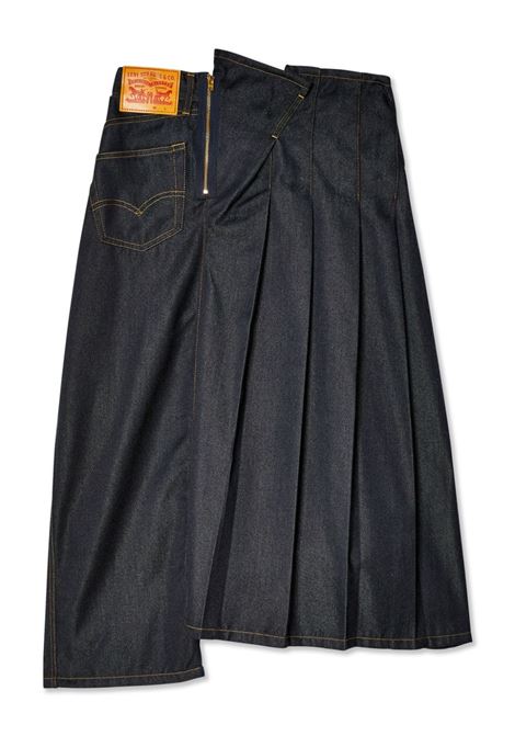 Blue denim asimmetric-design skirt - women JUNYA WATANABE | JMS1021