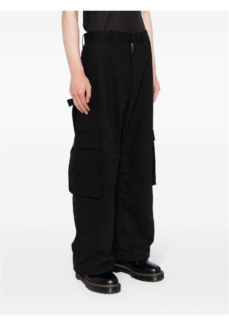  Black panelled cargo trousers Junya watanabe - men JUNYA WATANABE | WMP0191
