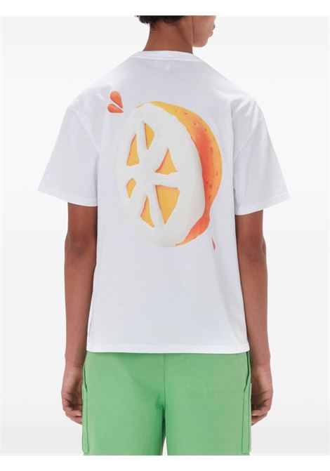 T-shirt con stampa in bianco - unisex JW ANDERSON | JT0227PG0772001