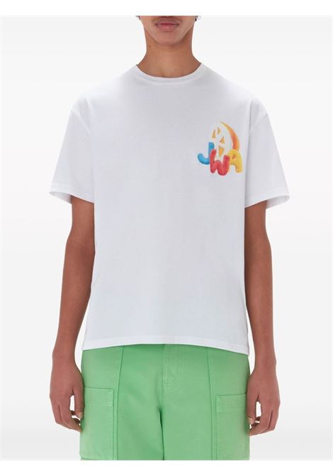 T-shirt con stampa in bianco - unisex JW ANDERSON | JT0227PG0772001