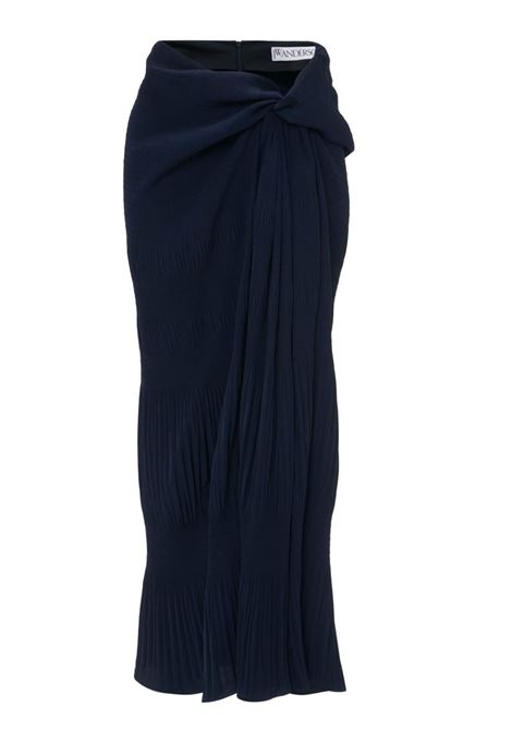 Blue draped maxi skirt - women JW ANDERSON | SK0169PG0473888