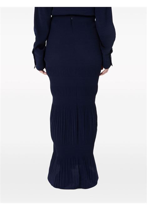 Blue draped maxi skirt - women JW ANDERSON | SK0169PG0473888