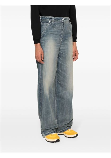 Medium blue wide-leg jeans ? women KENZO | FE52DP2276I7DY