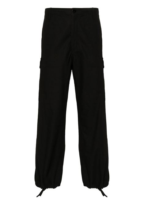 Pantaloni cargo in nero - uomo KENZO | FE55PA2429DL99