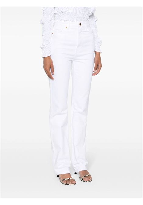 White Danielle straight-leg jeans - women KHAITE | 1032913100100