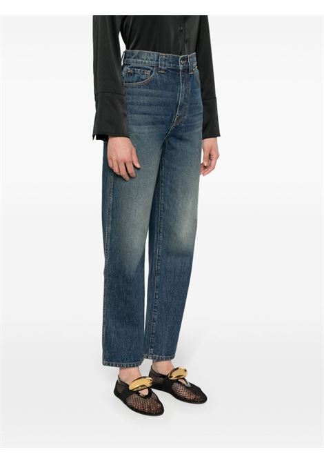 Beige high-waist jeans - women KHAITE | 1135908005005