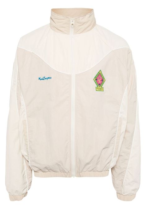 White Brooklyn Botanics logo-embroidered jacket - men