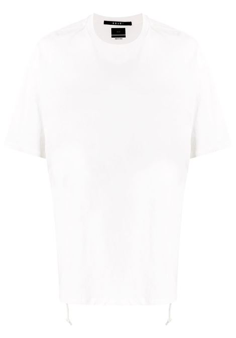 T-shirt oversize Biggie in bianco - uomo