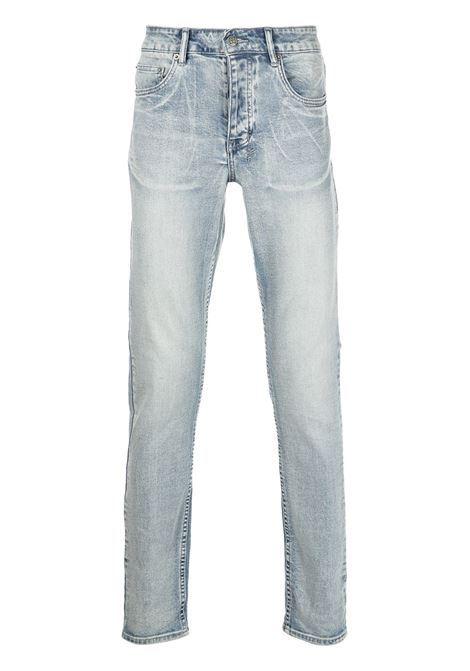 Blue Punk straight-leg denim jeans - men KSUBI | 5000004377DNM