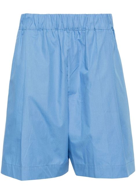 Light blue mid-rise bermuda shorts Laneus - men LANEUS | S4LAMABE050186