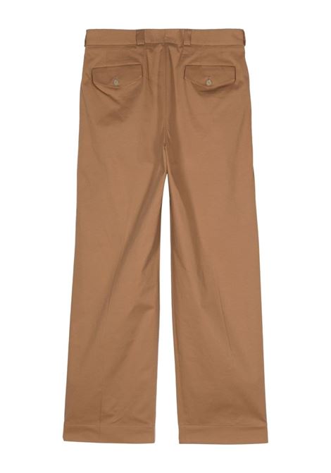 Pantaloni sartoriali con pieghe in beige Laneus - uomo LANEUS | S4LAMAPA093092