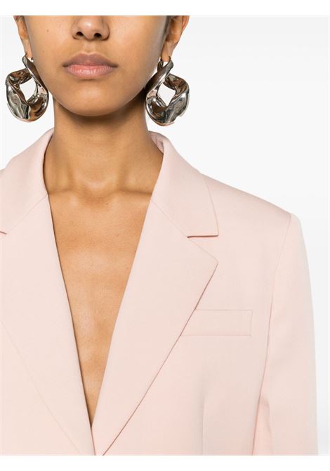 Pink single-breasted blazer - women LANVIN | RWJA00045859520