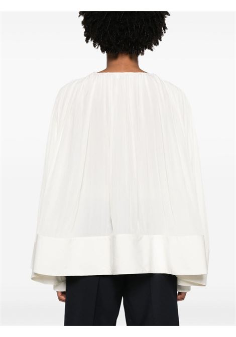 White long-sleeved blouse - women LANVIN | RWTO00184778001