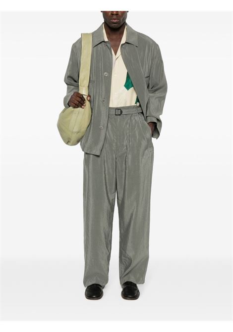 Pantaloni affusolati in grigio - uomo LEMAIRE | PA1106LF208BK949