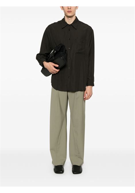 Camicia con tasche in marrone - unisex LEMAIRE | SH1089LF1126BR507